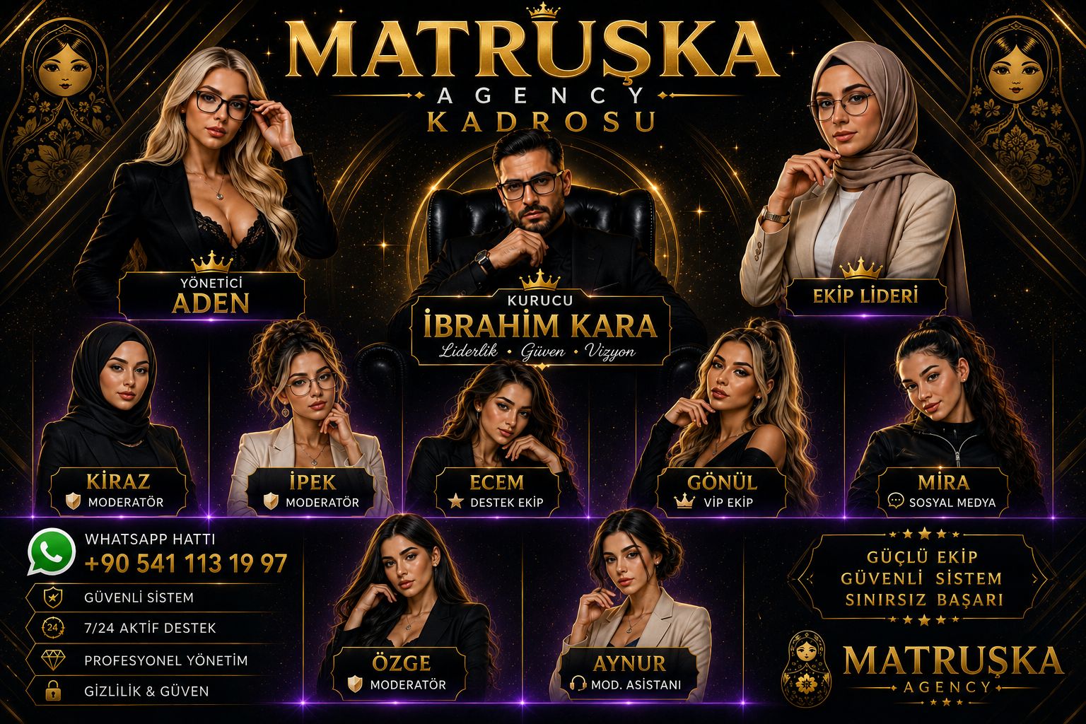 Matruska Agency Kadrosu